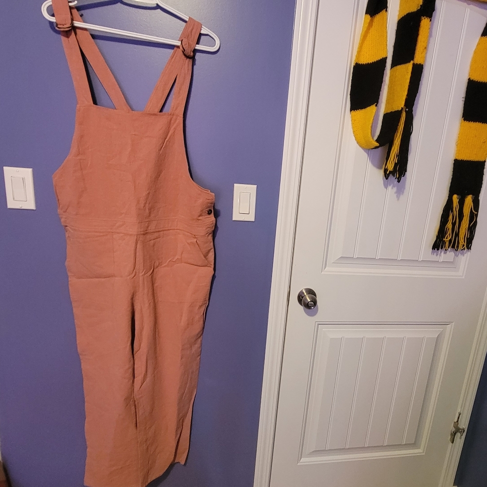 Dusty Orange Overalls